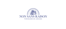 NON SANS RAISON PORCELAINE DE LIMOGES