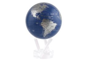 Introducing the Perfect Modern Décor Piece – The Blue and Silver MOVA Globe