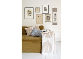 Cushion and throw in design Early Bird