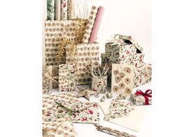 La nouvelle collection Noël 2026 de Grafiche Tassotti : papier décoratif et cartes de vœux pour faire de chaque cadeau un moment unique.