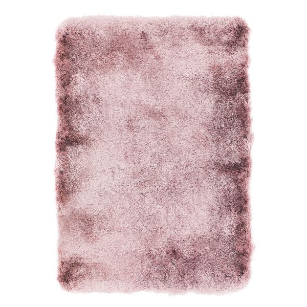 TOOSOFT RUG - 160x230 powdery pink extra-soft long pile carpet.