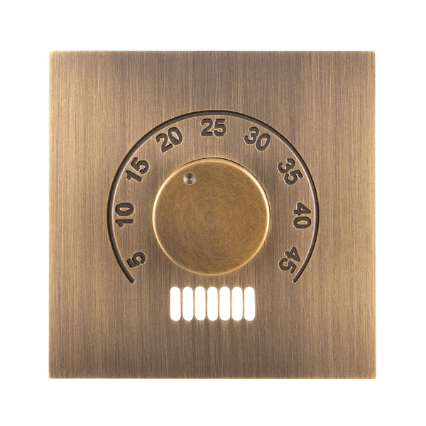 Medal bronze thermostat