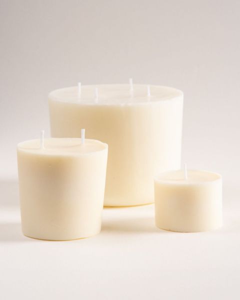 Scented candle refills — 3.9 oz / 9.9 oz / 35.3 oz