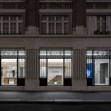 AXEL ARIGATO - Storefront of the Axel Arigato Paris Flagship store