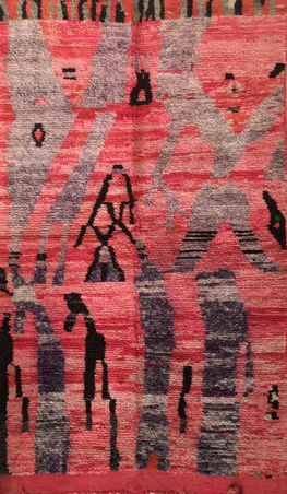 ROUGE HORIZON - Tapis Boujaad