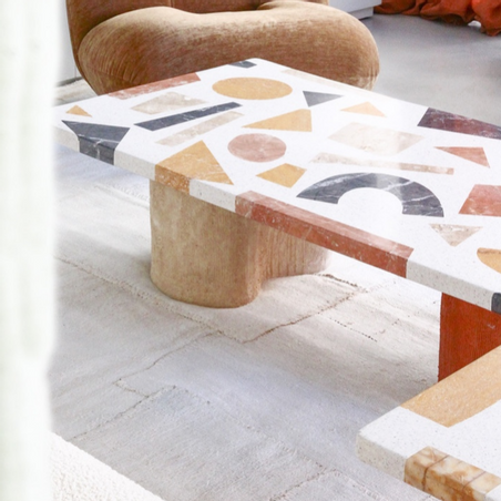 PORTOBELLO + PULPO - Table JOY - Portobello - design Rebecca Felcey