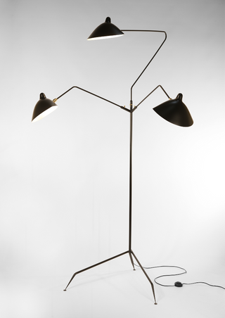 DISDEROT / MANUFACTURES DE LUX - The three rotating arms standing lamp
