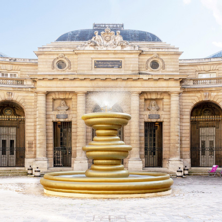 BINA BAITEL A LA MONNAIE DE PARIS - Fontaine à vœux de Bina Baitel