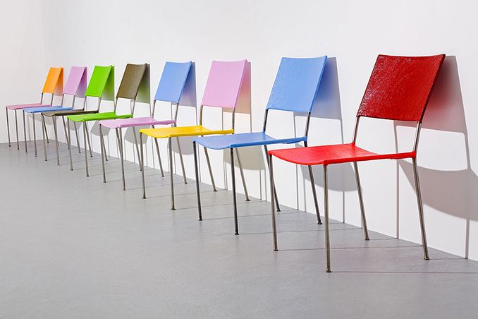 DAVID ZWIRNER - Künstlerstuhl (Artist's Chair)