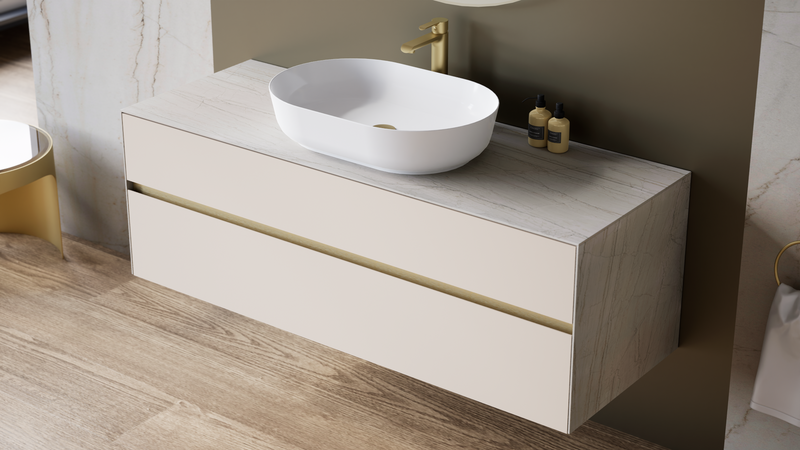 DECOTEC STUDIO CHEZ COSENTINO - Karma collection by Decotec covered in Dekton® Neural