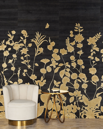 PHILLIP JEFFRIES - 10350 : Flourish Midnight Regal