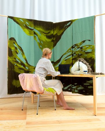 MAËLIS RAY - Woven sketches - Room divider