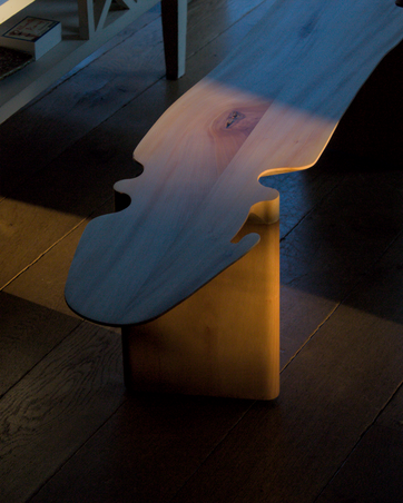 ATELIER NICOLAS RUFFIN - "Hémisphère Sud" bench