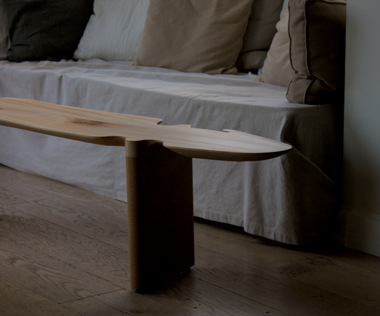 ATELIER NICOLAS RUFFIN - "Hémisphère Sud" bench