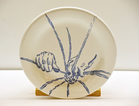 LEGADO ARTESANO / CASTILLA-LA MANCHA - Ceramic plate