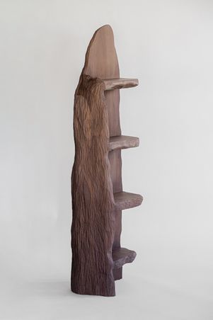 "NÉOPALÉO" - Monolithshelf by Cedric Breisacher