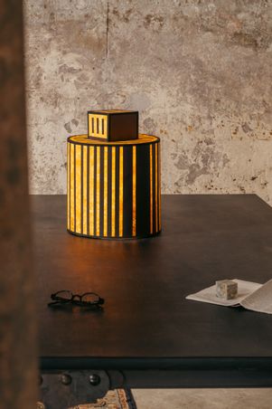 ADAM STEINER  METAL ARTWORKS - Lamp shade Sculpt-Drawing