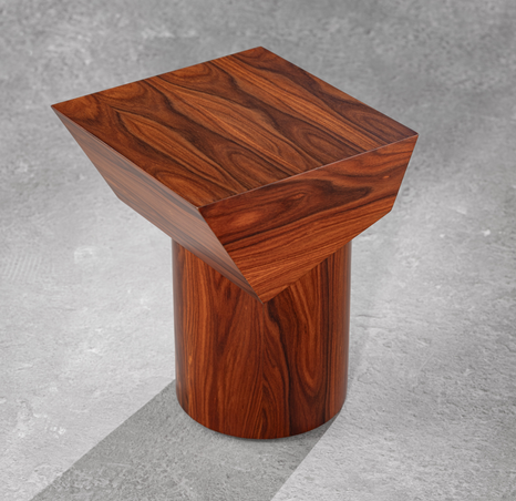 BREF DESIGN ART - T WOOD PAU FERRO design Maximiliano Crovato