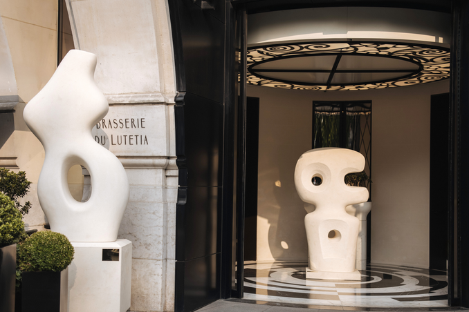 1831 HÔTEL LUTETIA GALLERY - Monumental sculptures in Lavoux stone - Aude Herlédan