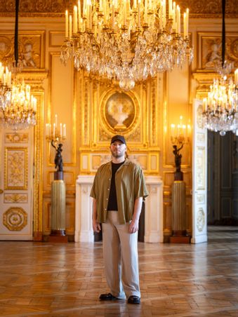 JEREMY PRADIER-JEAUNEAU - HOTEL DE LA MARINE - Jérémy Pradier-Jeauneau à l'Hotel de la Marine