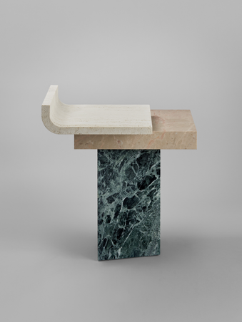 GALERIE BSL - Table d’appoint Pompeii-x par Jimmy Delatour, 2025