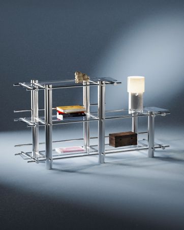 OLIVIER REQUIER & PABLO SINAN AKGÜL - Étagère FAUDA (Olivier Requier & Lampe LUMIX (Pablo Sinan Akgül)