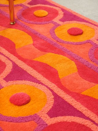 ANDRÉE BRACQ STUDIO - Tapis Symphonie détail