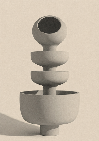 JOHANNA DE CLISSON  SCULPTURE/PAYSAGE - Totem