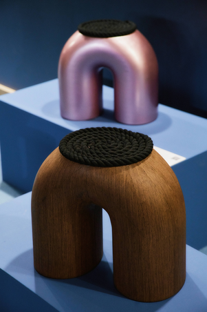 DESIGN WEEK LAGOS - Apọ Stool by Athanasius Johnson
