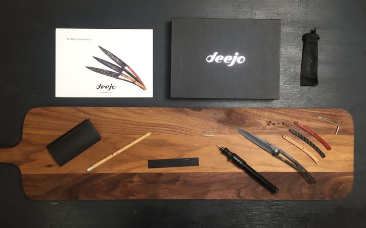 Engraving kit 'Tattoo your Deejo' - ENGRAVING KIT - SPECIAL EDITIONS -  POCKET KNIVES