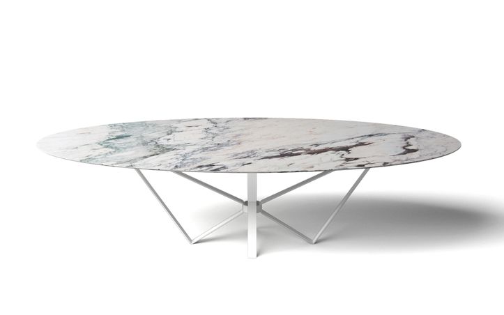 Metiers oval table