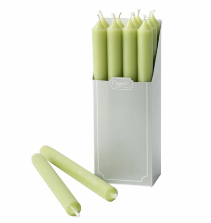 https://mom.maison-objet.com/en/product/133302/straight-taper-10-candles-in-moss-green-12-candles-per-box