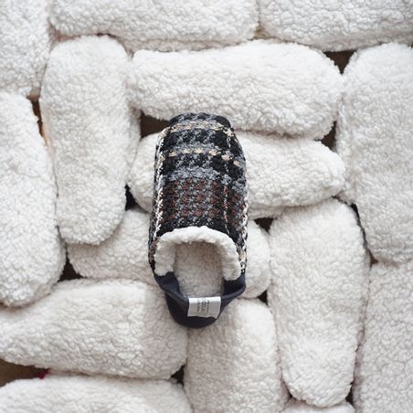 https://mom.maison-objet.com/en/product/1605752/japan-made-reversible-room-shoes-roving-check-x-sheep-boa