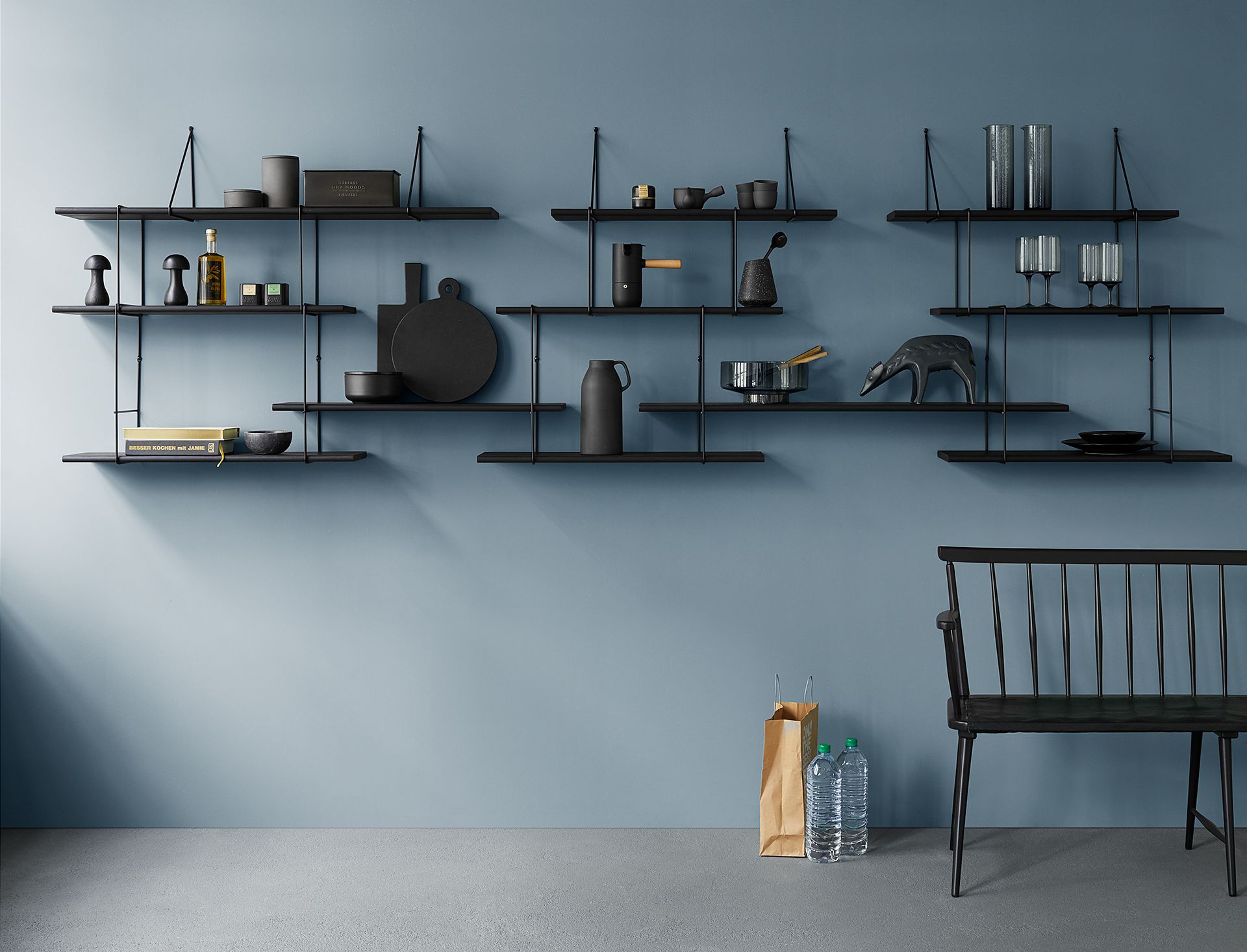 Link Shelving System Shelves Studio Hausen Wood Steel Mom